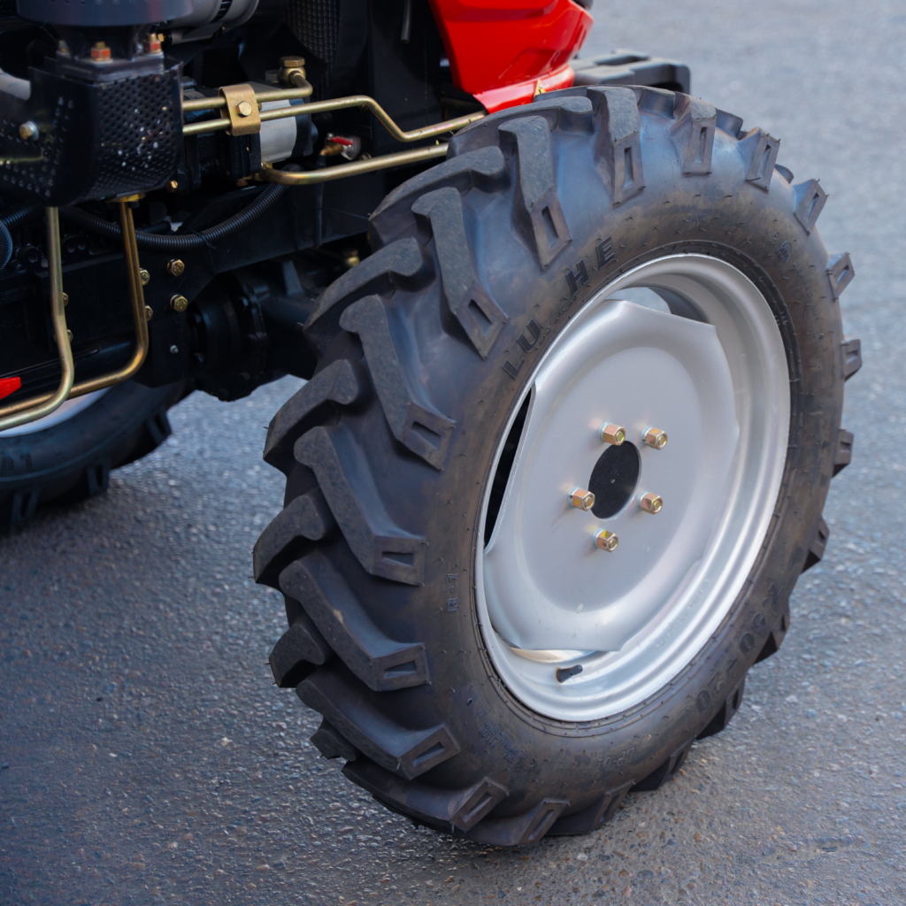 Traction Enhancing Tires Tractor